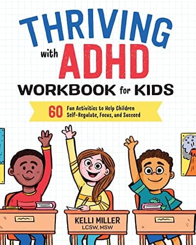 Cover of Thriving with ADHD Workbook for Kids