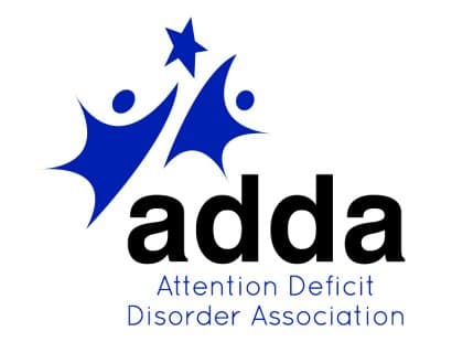 Screenshot of ADDA (Attention Deficit Disorder Association)